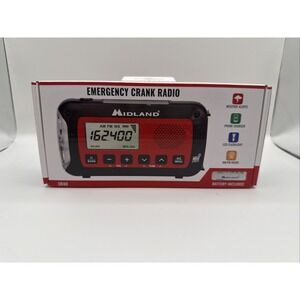 Midland ER40 Emergency Crank Weather Alert Radio w/ Flashlight